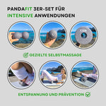 PandaFit Faszienrollen Set – Lieferumfang: alle Produkte im Überblick