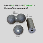PandaFit Faszienrollen Set – Lieferumfang: alle Produkte im Überblick