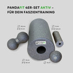 PandaFit Faszienrollen Set – Lieferumfang: alle Produkte im Überblick