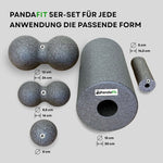 PandaFit Faszienrollen Set – Lieferumfang: alle Produkte im Überblick