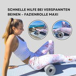 PandaFit Faszienrolle 30 cm EPP-Schaum – Oberschenkel und Beine ausrollen für schnellere Regeneration
