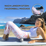 PandaFit Faszienball 8 cm EPP-Schaum – Hüfte und Gesäß ausrollen für mehr Beweglichkeit im Alltag