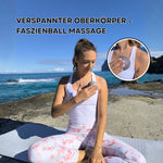 PandaFit Faszienball 8 cm EPP-Schaum in Anwendung – Hände und Unterarme lockern