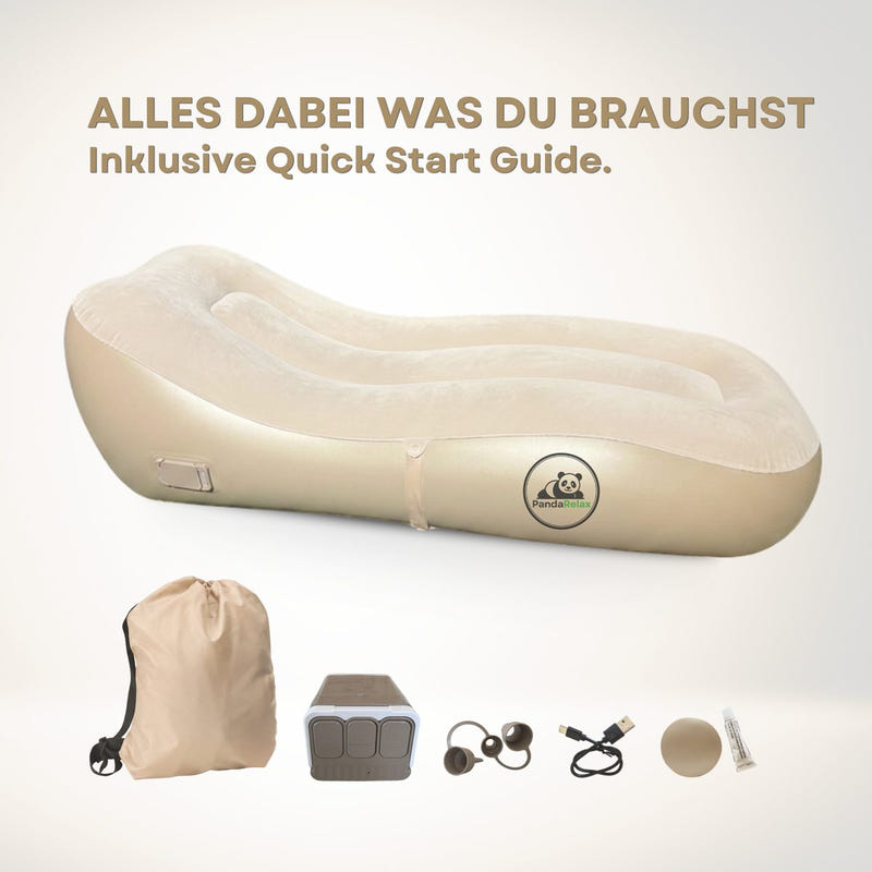 PandaRelax Air Lounger, freigestellte Produktansicht
